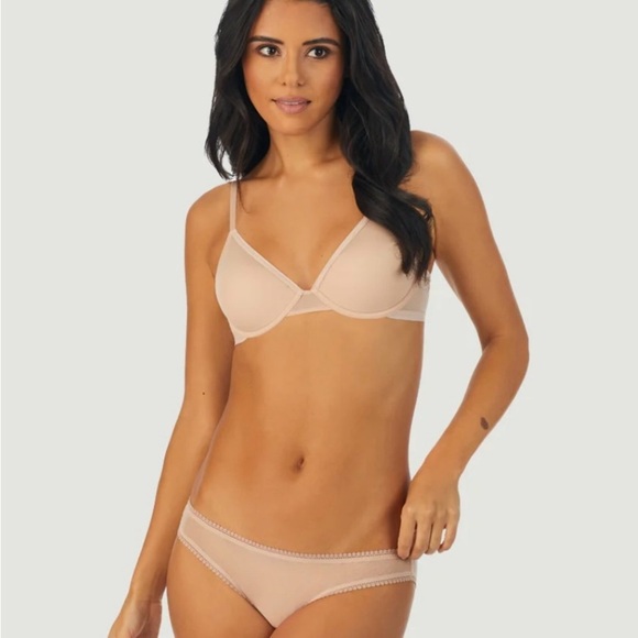 NWT On Gossamer Women's Mesh Half Cup Demi Bra 34D - Picture 6 of 9